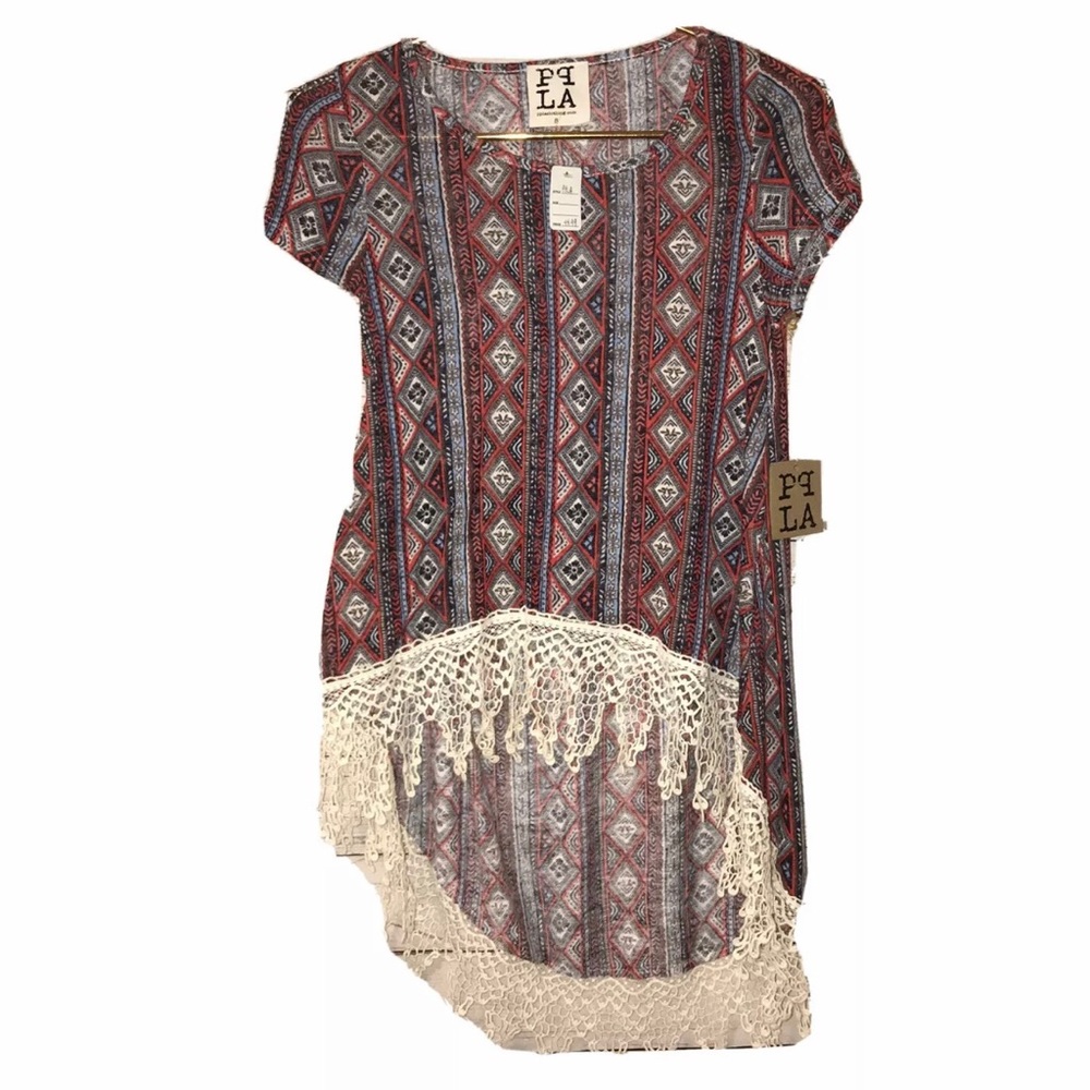 PPLA Clothing Shirt Short Sleeve NWT Siz Small (M)